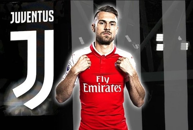 Ramsey thỏa thuận gia nhập Juventus với mức lương khủng Aaron Ramsey trên đường gia nhập Juventus.