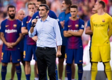 Barca chốt tương lai của HLV Ernesto Valverde HLV Ernesto Valverde đã gia hạn hợp đồng với Barcelona.