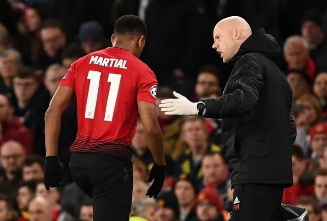 Tái đấu PSG tại Champions League, M.U vắng 10 trụ cột Anthony Martial không thể dự cuộc tái đấu giữa M.U và PSG.