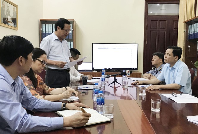 Ngày mai, thanh tra EC sang Việt Nam làm việc về khắc phục “thẻ vàng” Tổng cục Thủy sản báo cáo công tác chuẩn bị đón đoàn thanh tra của EC với Bộ trưởng Nguyễn Xuân Cường