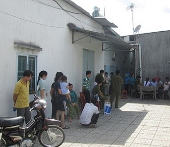 Đôi nam nữ tử vong bất thường trong phòng trọ khóa trái Khu vực nhà trọ nơi phát hiện 2 người tử vong