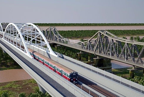 Doanh nghiệp 'chê' Văn phòng Chính phủ 'buồn cười' mong nhìn nhận khách quan Đồ hoạ ý tưởng dự án đường sắt Độ thị Hà Nội đoạn Yên Viên - Ngọc Hồi đoạn vượt sông Hồng