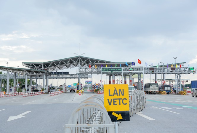 BOT Hà Nội – Bắc Giang chính thức thu phí tự động BOT Hà Nội – Bắc Giang thông làn thu phí tự động từ ngày 17/10.