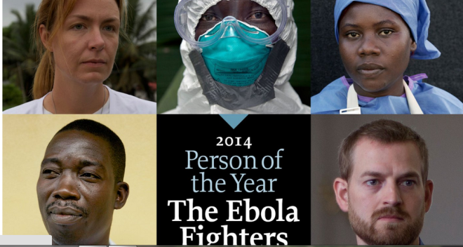 Chiến binh chống Ebola vượt qua Tổng thống Putin Chiến binh chống Ebola vượt qua Tổng thống Putin