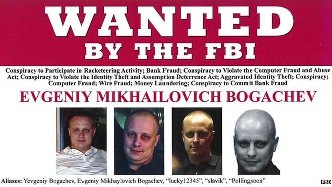 Mỹ treo thưởng 3 triệu USD tóm hacker người Nga Hồ sơ của Evgeniy Bogachev