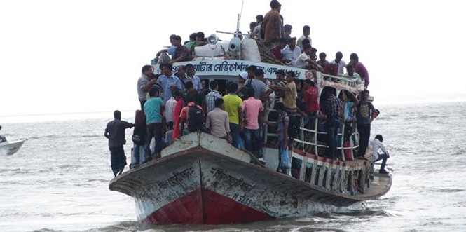 Chìm phà ở Bangladesh, nhiều người mất tích Ảnh minh họa.