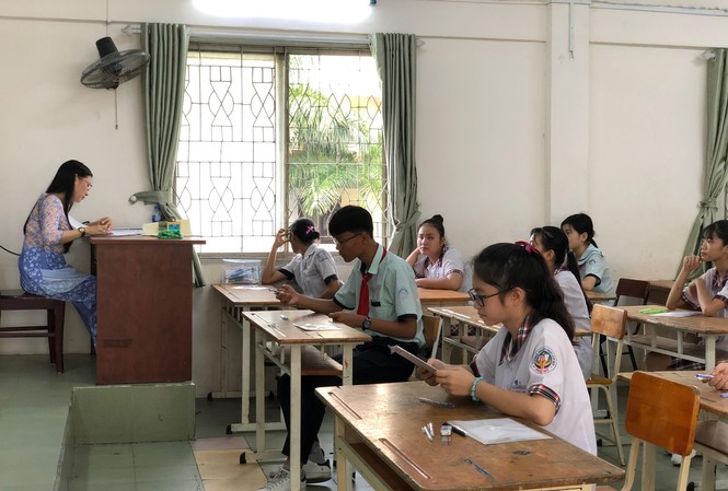 Xử lý sai sót đề thi Anh văn lớp 10 tại TPHCM: Cho thí sinh điểm tối đa Thí sinh dự thi vào lớp 10 tại TPHCM năm học 2019-2020