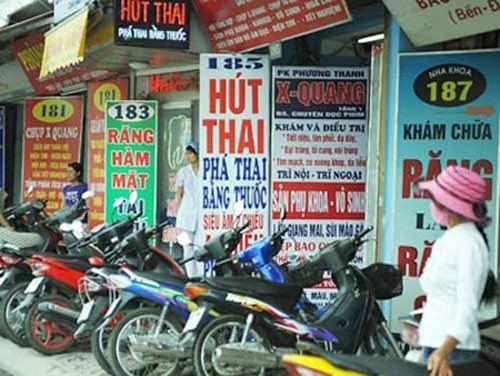 Việt Nam đứng số 1 Đông Nam Á, số 5 thế giới về nạo phá thai Việt Nam đứng số 1 Đông Nam Á, số 5 thế giới về nạo phá thai (ảnh internet)