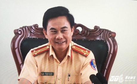 Bộ Công an nói gì việc bổ nhiệm Phó trưởng phòng CSGT Đồng Nai? Thượng tá Võ Đình Thường.
