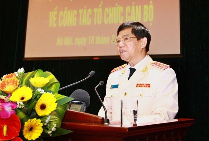 Thăng quân hàm Trung tướng cho Giám đốc Công an Hà Nội Thăng quân hàm Trung tướng cho Giám đốc Công an Hà Nội