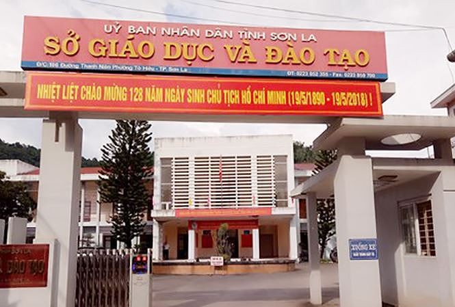 Đề nghị truy tố 8 bị can vụ gian lận điểm thi ở Sơn La Trụ sở Sở GD&ĐT tỉnh Sơn La.
