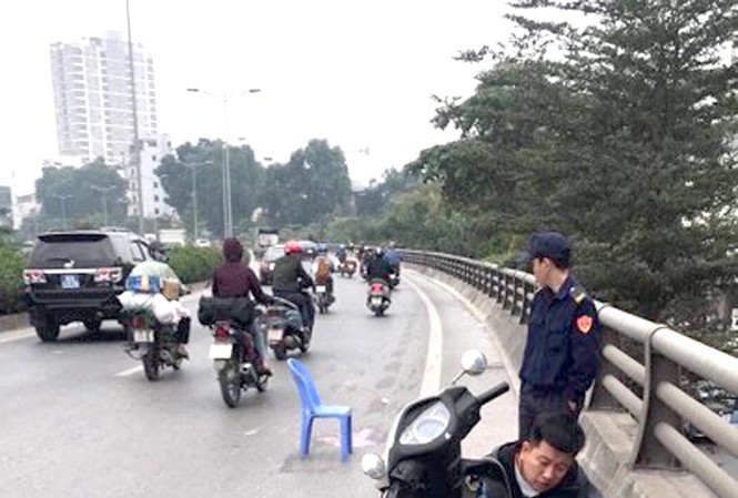 Truy tìm tài xế va chạm dẫn đến chết người rồi lái xe bỏ chạy Hiện trường vụ tai nạn.