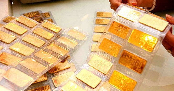 Tuần mới, giá vàng bật tăng cùng tỷ giá trung tâm Ảnh minh họa.