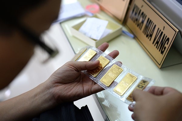 Đại lý đồng loạt tăng mua vàng miếng SJC Ảnh minh họa