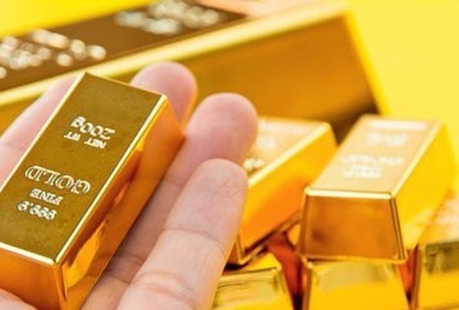 Giá vàng trong nước giảm mạnh phiên đầu tuần Giá vàng trong nước giảm mạnh phiên đầu tuần. Ảnh minh họa