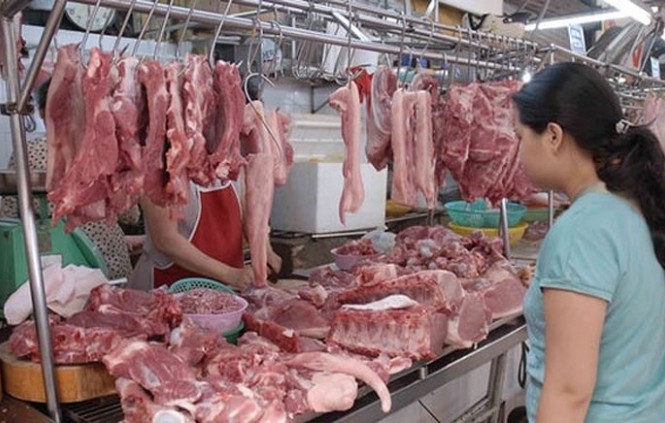 Giá thịt lợn kéo CPI tháng 8 tăng lên Giá thịt lợn kéo CPI tháng 8 tăng lên. ảnh minh hoạ