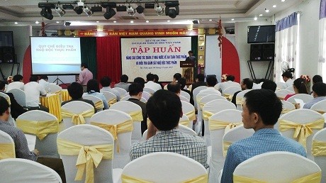 Tập huấn nâng cao công tác quản lý nhà nước về ATTP Tập huấn nâng cao công tác quản lý nhà nước về ATTP