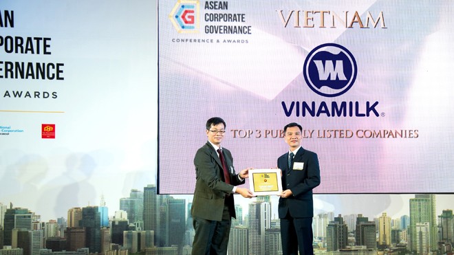 Vinamilk có điểm Quản trị công ty tốt nhất Việt Nam Vinamilk có điểm Quản trị công ty tốt nhất Việt Nam
