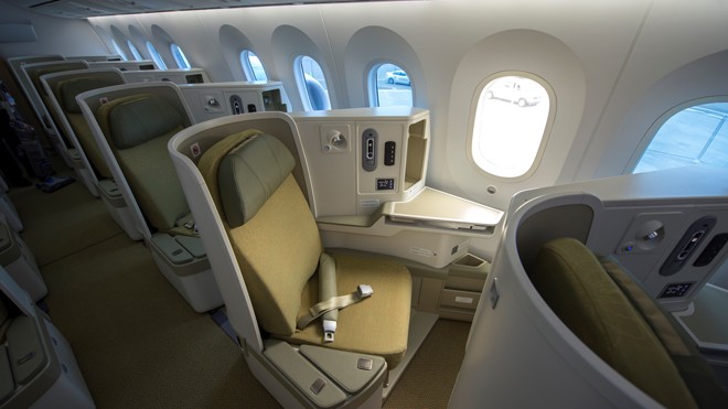Vietnam Airlines có thiết kế ghế khoang thương gia đẹp nhất Vietnam Airlines có thiết kế ghế khoang thương gia đẹp nhất
