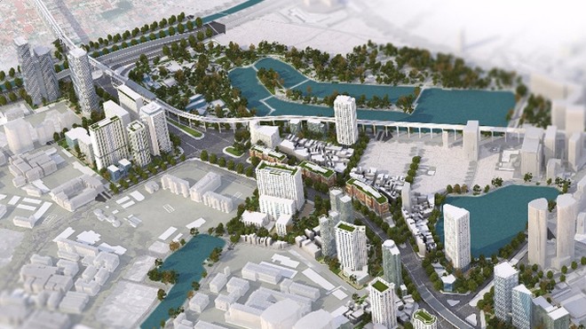 Hà Nội sắp triển khai tuyến đường Thái Hà - Voi Phục Hà Nội sắp triển khai tuyến đường Thái Hà - Voi Phục