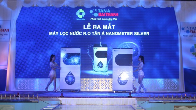 Tân Á Đại Thành ra mắt máy lọc nước R.O Tân Á mới Tân Á Đại Thành ra mắt sản phẩm Máy lọc nước R.O Tân Á Nanometer Silver tại hội thảo Hải Dương
