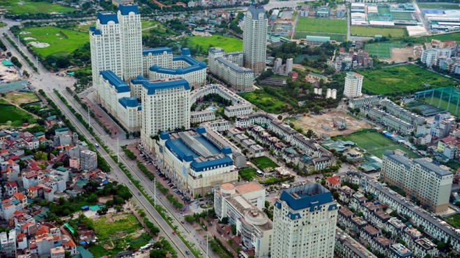 The Manor - “Trái tim” của khu vực Mỹ Đình Hệ thống hạ tầng, thiết kế cảnh quan tại khu đô thị The Manor.