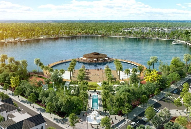 Biệt thự cho gia đình trẻ - Ước mơ trong tầm tay Vinhomes Riverside – The Harmony sở hữu 12,4ha hồ điều hòa cùng 10,5ha cây xanh