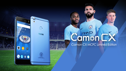 TECNO Mobile giới thiệu điện thoại Camon CX phiên bản đặc biệt Manchester City Chiếc điện thoại Camon CX phiên bản giới hạn Manchester City