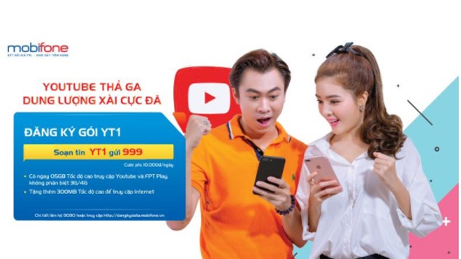 Tất tần tật thông tin các gói 3G/4G truy cập Youtube của MobiFone Tất tần tật thông tin các gói 3G/4G truy cập Youtube của MobiFone