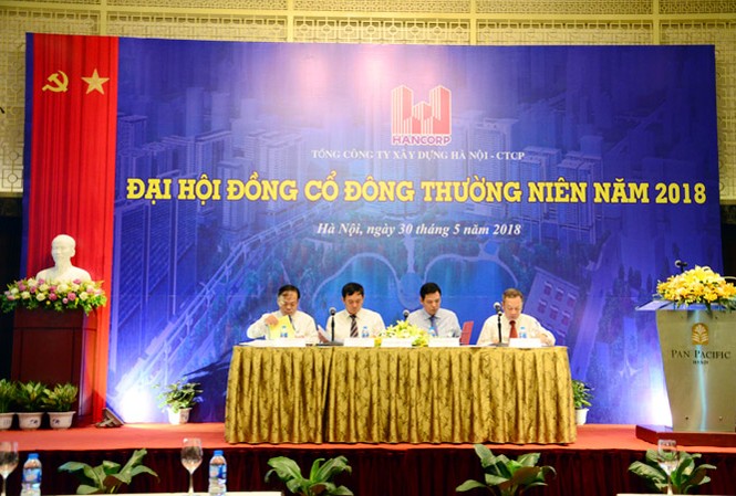 Hancorp tiếp tục thoái vốn tại một số đơn vị Năm 2017, Hancorp hoàn thành cơ bản các chỉ tiêu sản xuất kinh doanh đã được Đại hội đồng cổ đông thông qua