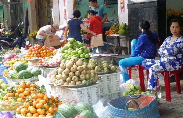 Cần Thơ: Hoa trái tết này lỗ quá Cần Thơ: Hoa trái tết này lỗ quá