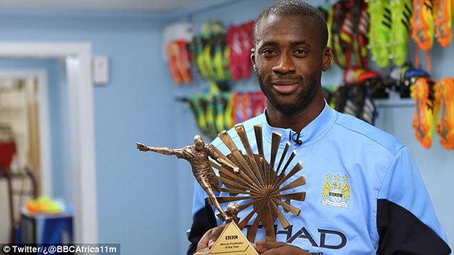 Yaya Toure lần thứ 3 xuất sắc nhất châu Phi 2013 Yaya Toure lần thứ 3 xuất sắc nhất châu Phi 2013