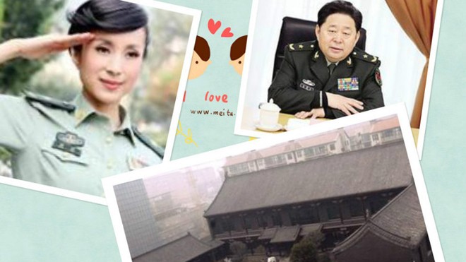 Tướng tham ô bậc nhất Trung Quốc ngụy tạo lý lịch để leo cao Người tình Thang Sán (trái) và Cốc Tuấn Sơn khi tại vị