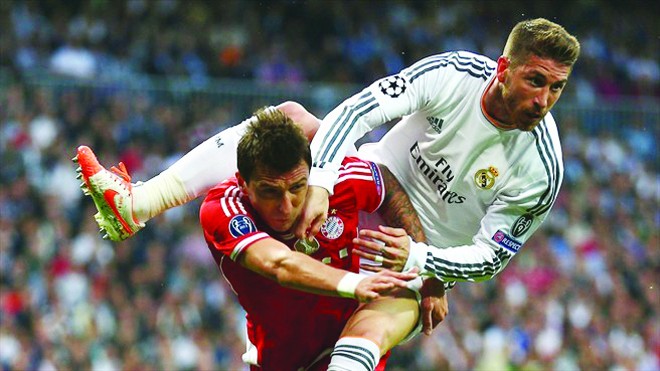 Real đã có bí kíp vô hiệu hóa Tiki-Taka Real biết cách khắc chế Bayern để có chiến thắng lượt đi. Ảnh: Getty Images