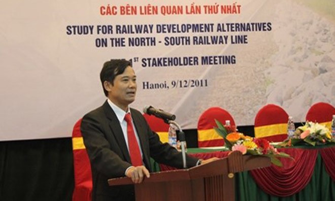 Nghi án nhận hối lộ: Các cán bộ đường sắt bị bắt về hành vi gì? Ông Trần Quốc Đông, Phó Tổng giám đốc Tổng Cty Đường sắt Việt Nam.