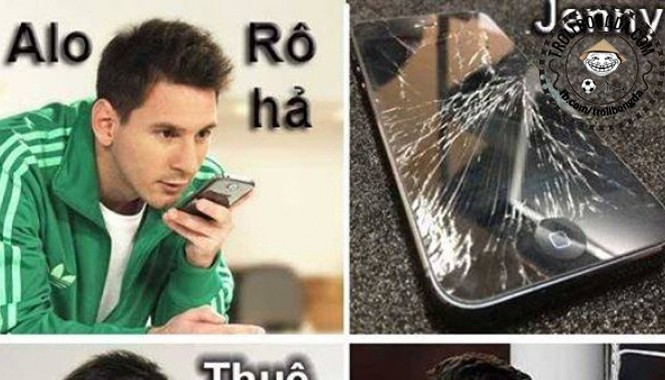 Messi gọi, Ronaldo đập iPhone Messi gọi, Ronaldo đập iPhone