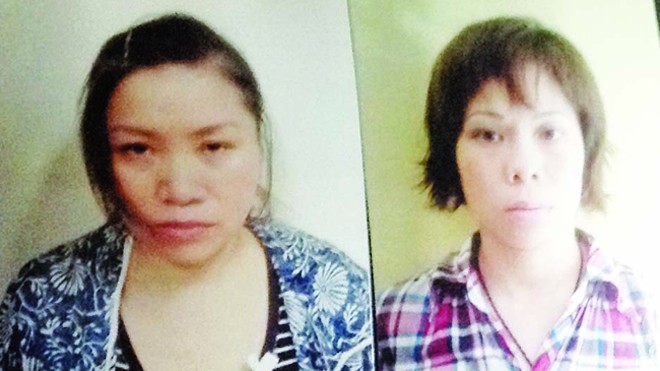 Cháu bé bị mua bán ở chùa Bồ Đề đã chết Trang và Nguyệt đã bị bắt khẩn cấp về hành vi mua bán trẻ em