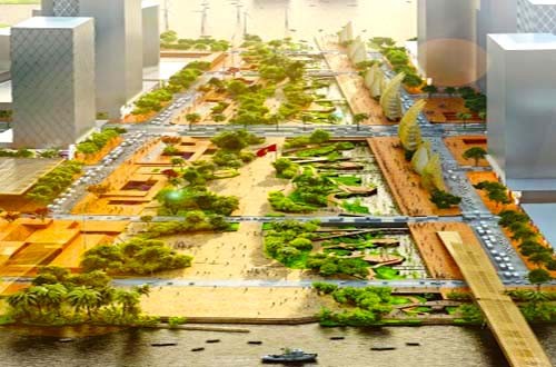 Gần 2.000 tỷ đồng xây quảng trường lớn nhất Việt Nam Phối cảnh Quảng trường trung tâm trong khu đô thị mới Thủ Thiêm.