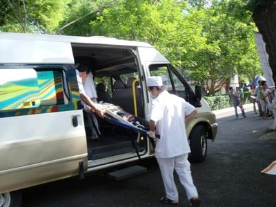 Nhập viện cấp cứu vì chơi đèn trung thu Cháu Tiên nhập viện trong tình trạng bị phỏng nặng, mức độ I-II, vùng mặt cháy sém phải tiến hành ghép da thẩm mỹ. Ảnh: Minh họa