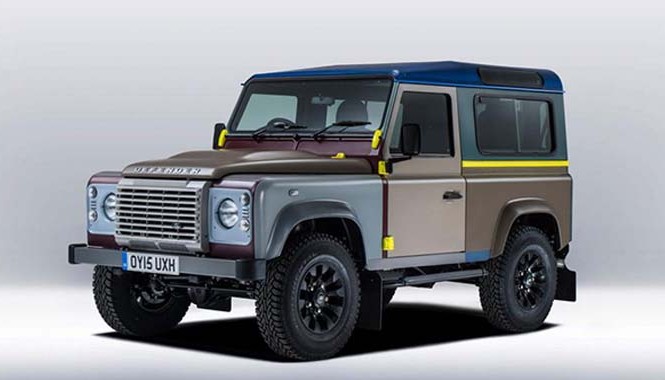 Cận cảnh Land Rover Defender siêu độc, đa sắc màu Phiên bản Defender với sự sáng tạo của nhà thiết kế thời trang danh tiếng Paul Smith.