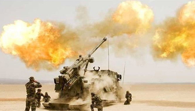 Vén màn bí mật về 'sát thủ' CAESAR của Lục quân Pháp Pháo tự hành CAESAR khai hỏa. Ảnh: Military-Today.