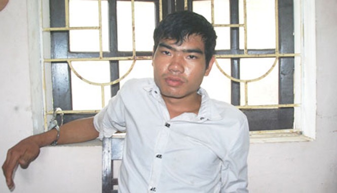 Ớn lạnh khi đối diện với hung thủ vụ thảm án Nghệ An Đối tượng Vi Văn Hai tại cơ quan điều tra và hiện trường vụ trọng án.
