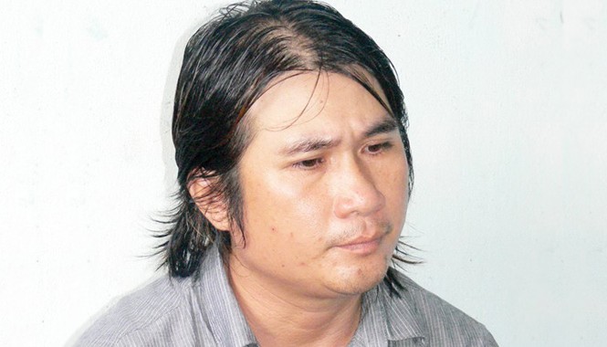 Hành trình tội lỗi của thủ lĩnh băng giang hồ khét tiếng miền Tây Võ Hoàng Hiếu lúc mới bị bắt. Ảnh: CTV.