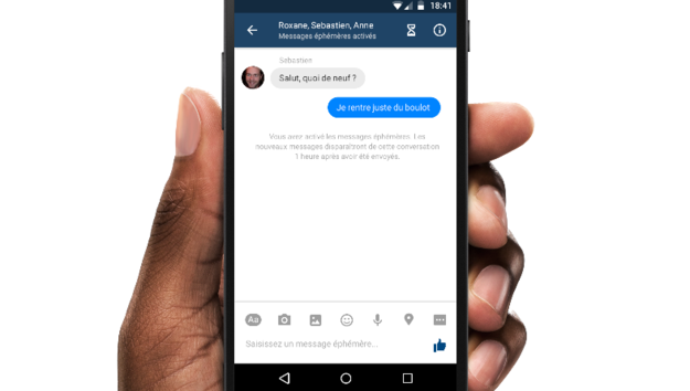 Facebook sắp ra mắt tin nhắn tự hủy trong vòng 60 phút Facebook sắp ra mắt tin nhắn tự hủy trong vòng 60 phút