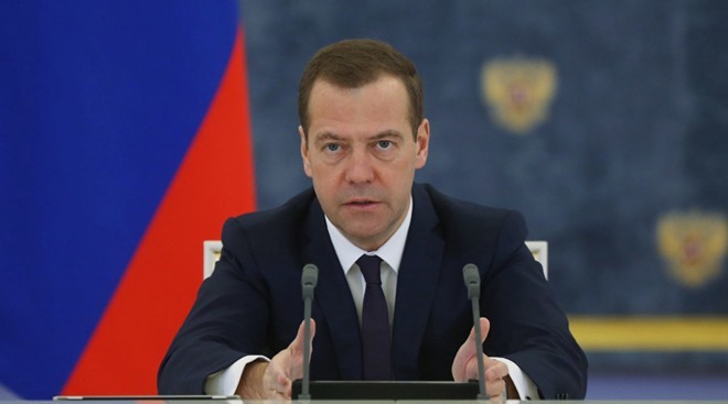 Nga nghi vụ bắn rơi máy bay là hành động được vạch sẵn Ông Dmitry Medvedev. Ảnh: Sputnik