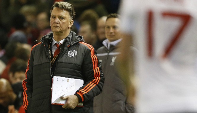 Van Gaal chê bàn thắng của Liverpool là 'rẻ tiền' Man Utd của Van Gaal lần đầu để thua Liverpool. Ảnh: Reuters.