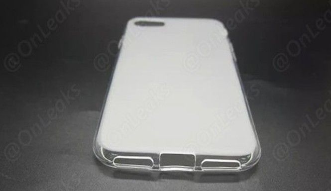 Ốp bảo vệ hé lộ iPhone 7 có camera kép, bỏ giắc tai nghe Ốp bảo vệ được cho là của iPhone 7.