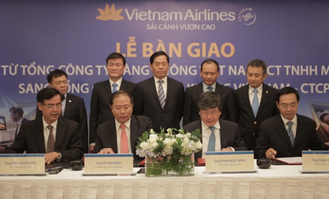 Vietnam Airlines hoàn tất cổ phần hóa, chuyển mô hình hoạt động Vietnam Airlines hoàn tất cổ phần hóa, chuyển mô hình hoạt động