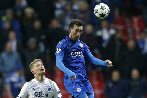 Leicester City lập lỷ lục ở Champions League Leicester City chạm một tay vào tấm vé dự vòng đấu loại trực tiếp Champions League. Ảnh: Reuters.