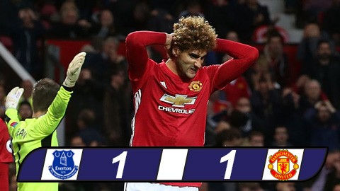 Tội đồ Fellaini khiến M.U bị cầm hòa phút cuối Tội đồ Fellaini khiến M.U bị cầm hòa phút cuối